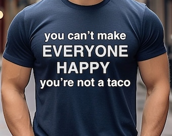 Funny Tee, Funny, T-shirt, humor, humorous tshirt, tacos, taco, food lover, taco lover, Unisex Jersey Short Sleeve Tee