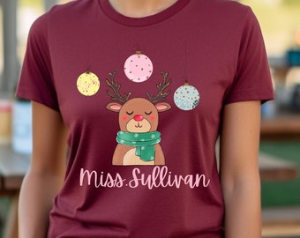Teacher Gift, Holiday Gift, Christmas Teacher Shirt, Custom Teacher Shirt, Xmas Teacher Shirts, Christmas Gift for Teacher Xmas Sweatshirt