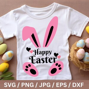 Easter Bunny Svg, Happy Easter Png, Happy Easter Svg, Bunny Svg, Bunny Ears Svg, Easter Rabbit Svg, Kids Shirt Svg, Easter Bunny Shirt Svg