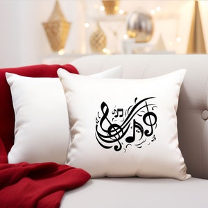 High-quality musical notes clipart for cutting machines, sublimation, and digital projects