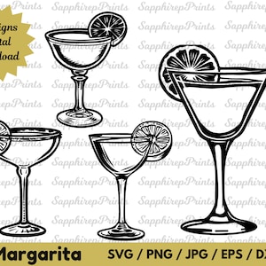 Margarita Svg Bundle, Margarita Glass Svg, Margarita Clipart, Drink Svg, Margarita Png, Cocktail Svg, Cocktail Glass Svg, Summer Vibes Svg