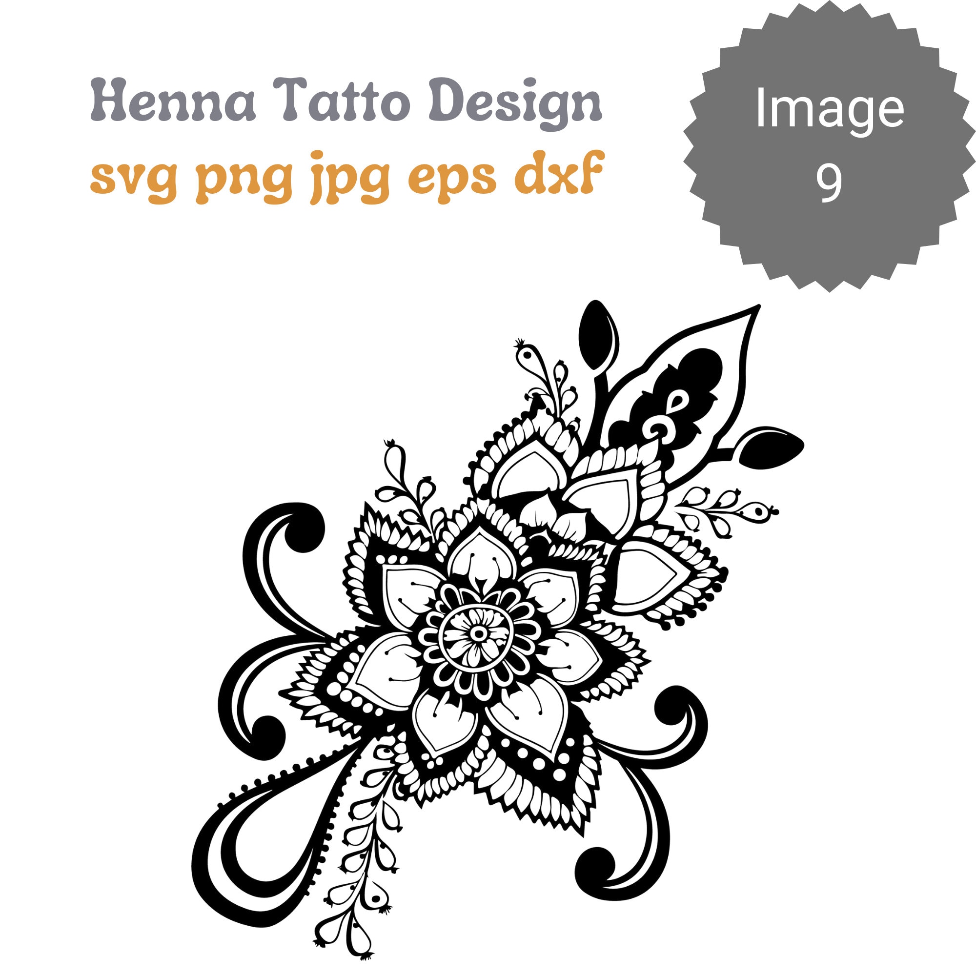 Bespaar veel op bulk Tijdelijke Tatoeages Voor Vrouwen Waterdichte  Tijdelijke Tattoo Stickers, Bloemen Mandala Henna Ontwerpen In Roségouden  Metallic, ..., image size:2000x2000