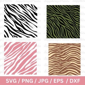 Zebra Print Svg Bundle, Zebra Strips Svg, Animal Print Pattern Svg, Zebra Skin Lines Svg, Wild Animal Print Svg