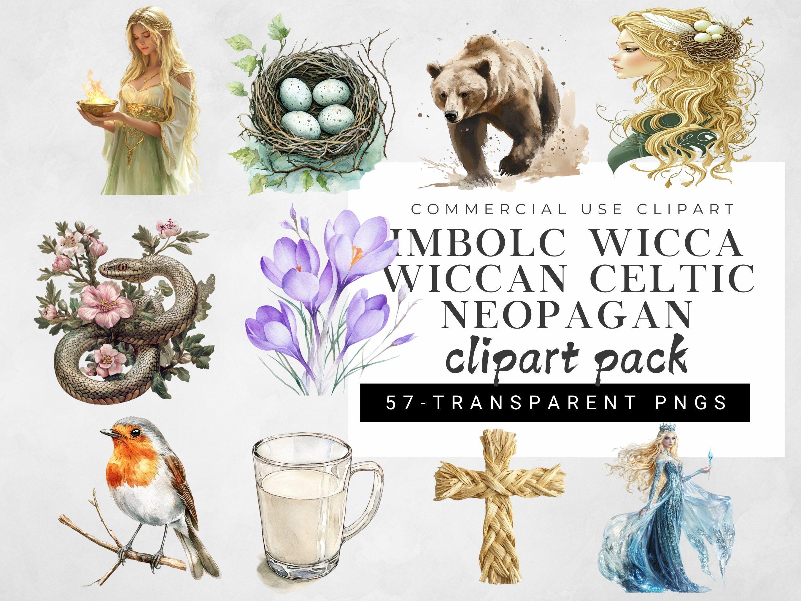 Imbolc PNG, Imbolc Wicca Wiccan Celtic Neopagan Watercolor Clipart ...