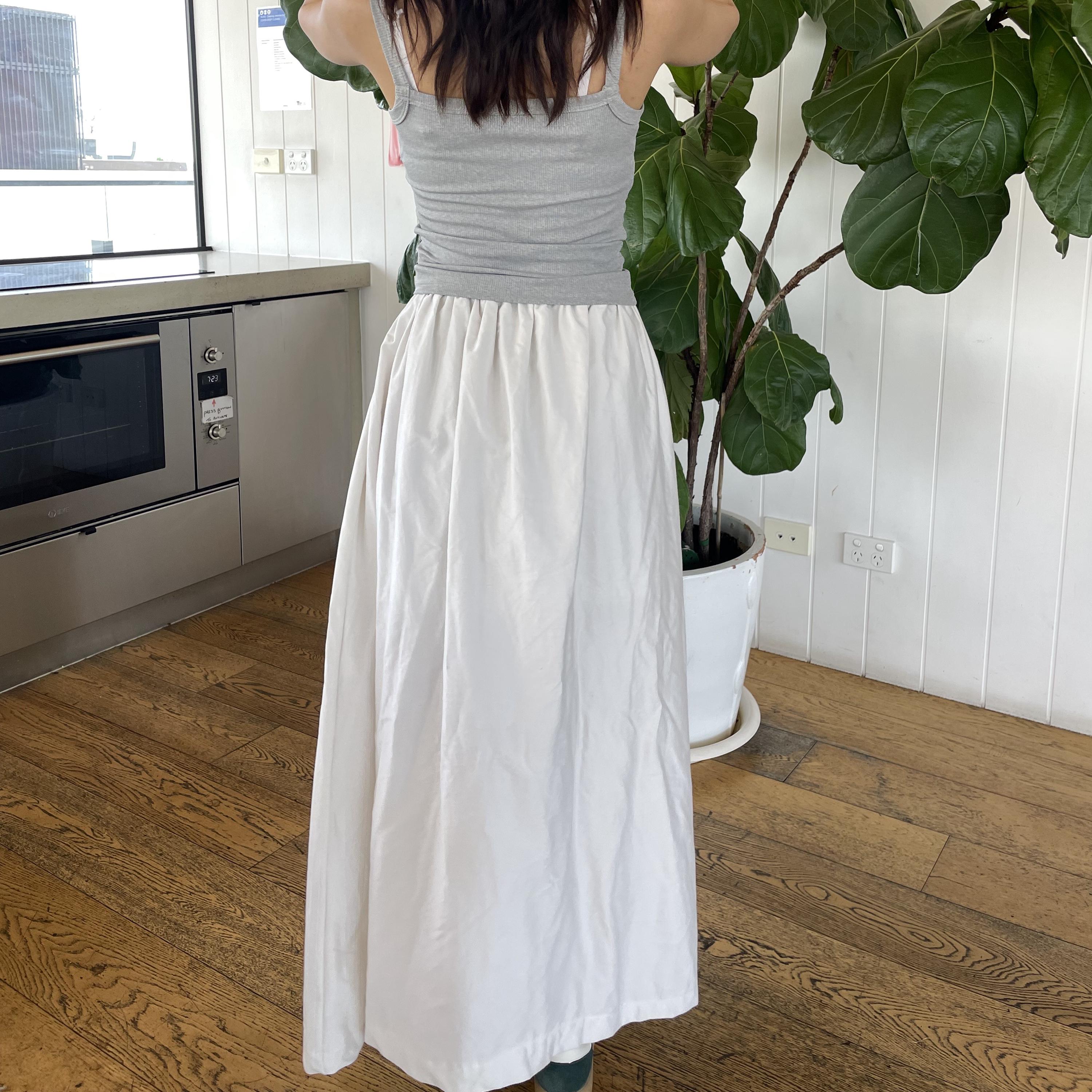 Easy Maxi Skirt Sewing Pattern (XS-L), Pockets, Beginner Friendly, Full ...