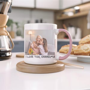 Personalized Photo Coffee Mug Birthday Gift, Anniversary Gift for Her/Him, Custom Mug Gift for Mom, Mug with Picture, Valentine&#39;s day gifts