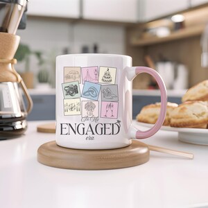 In My Engaged Era Mug, Bride To Be Gift, Gift for Fiancee, Engaged Announcement Mug, Engagement Gifts, Bridal Shower Gift For Bride
