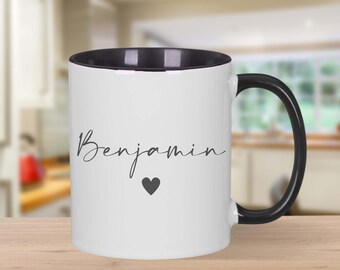 Personalized Name Coffee Mug, Gift for Friend