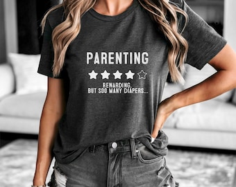 Lustiges Elternschafts-Shirt Elternschaft würde sarkastisches Mama-Vati-Geschenk nicht empfehlen, Bezugseltern-Leben-T-Stück
