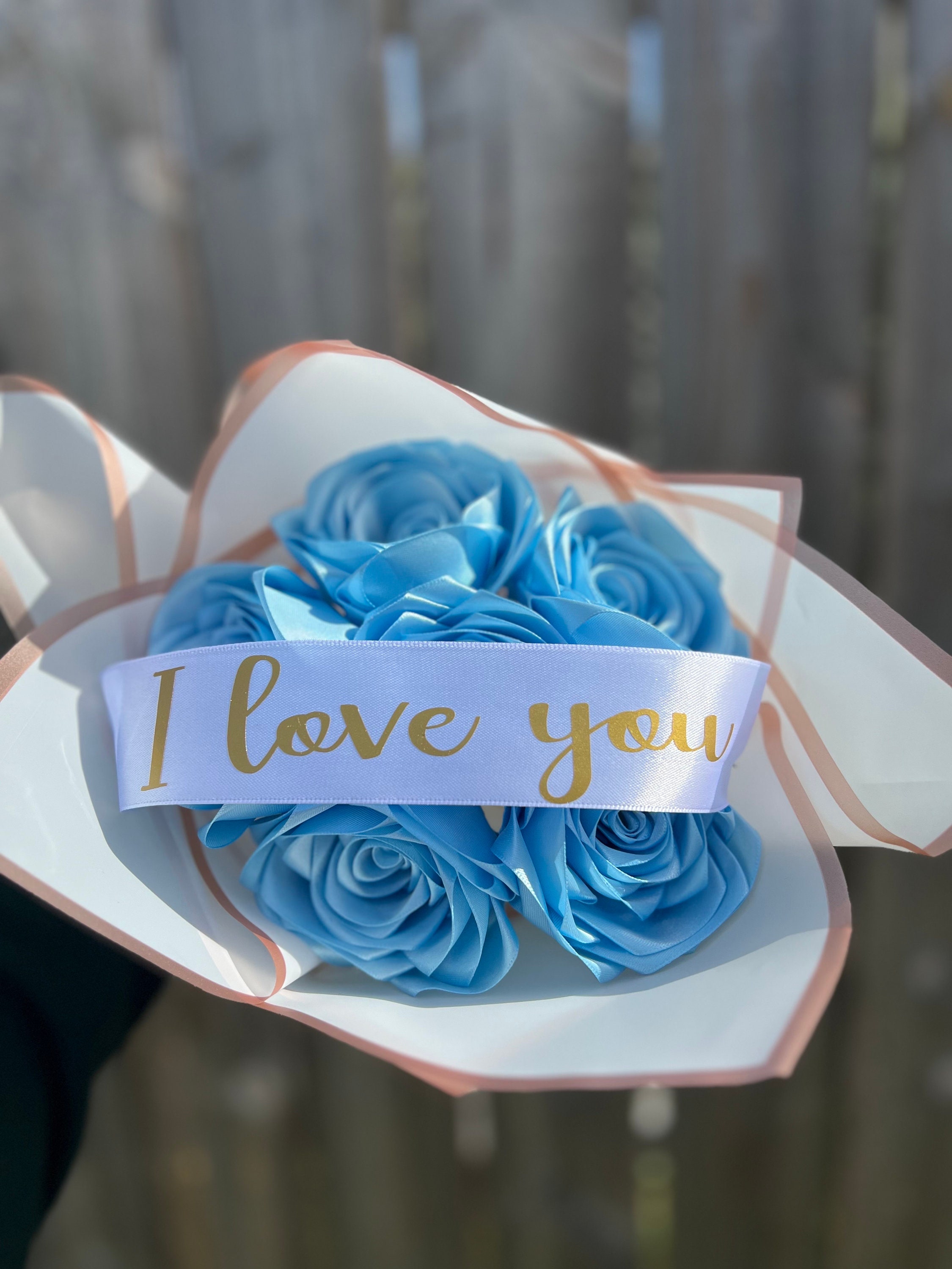 Forever Roses Bouquet - Etsy