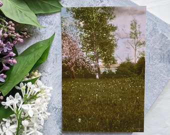 Anne of Green Gables Colorized Photograph Taken by Lucy Maud Montgomery| Unframed | Prince Edward Island | The White Lady