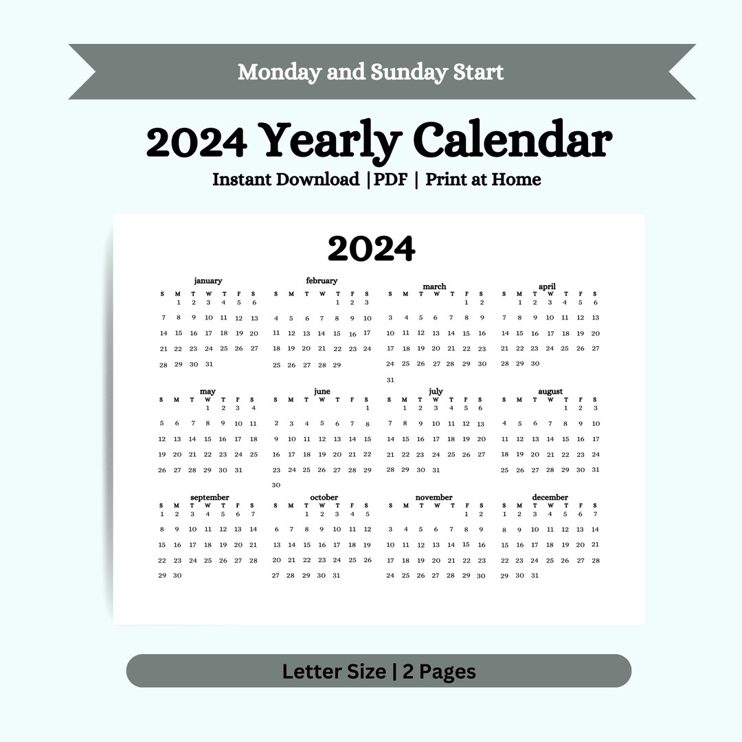 2024-wall-calendar-printable-letter-size-download-monday-etsy