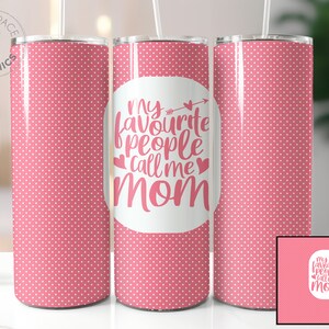 SEAMLESS Mom 20oz Skinny Tumbler Sublimacja Bezszwowe Wzory, Matka PNG Plik Cyfrowy Do Pobrania, Dzień Matki Tumbler Wrap, Życie Mamy PNG