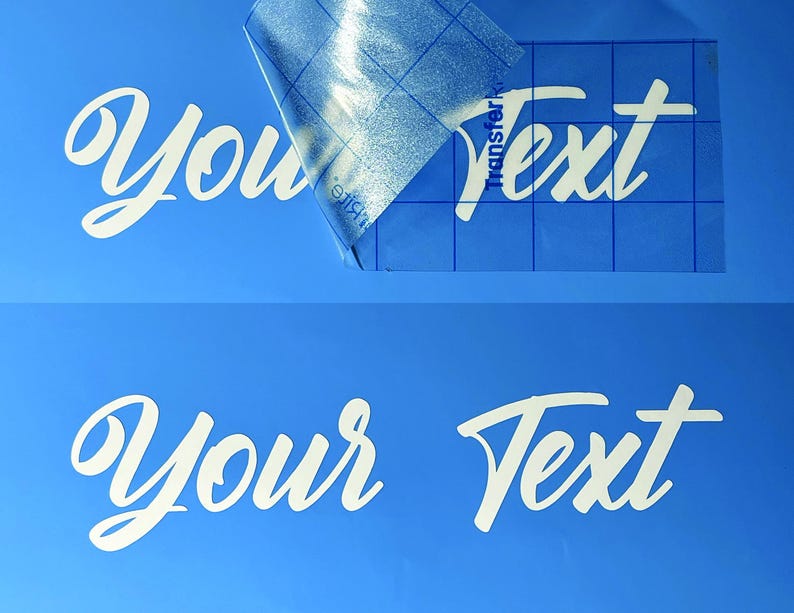 Custom Text Vinyl Decals Personalized Vinyl Lettering Transfer Decals Custom Stickers Custom Car Decals Vinyl Stickers -Create Your Own- image 15
