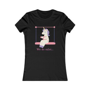 We do Exist Unicorn Swinger Lifestyle-T-shirt