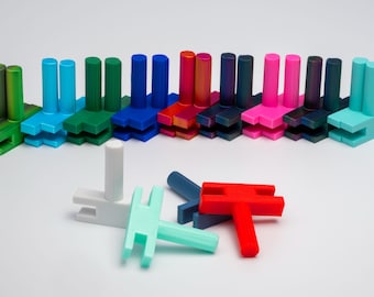 THUNDER Hold Down T-Pins: 8-Pack for 1/8in & 1/4in Material