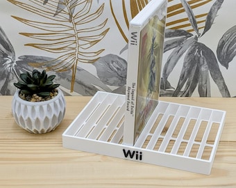 Caja de almacenamiento para Wii con 12 estuches para juegos de Nintendo Wii