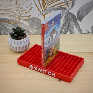 SWITCH Rangement 15 boîtiers pour jeux Nintendo Switch