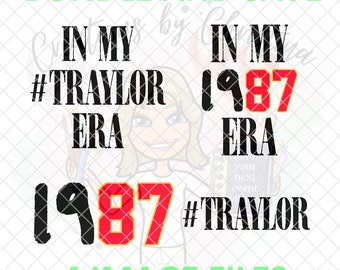 BUNDLE 1987 TRAYLOR Swiftie arquivo PNG, Eras Tour arquivo PNG, Taylor 1989 Era arquivo PNG, Kelce Travis chiefs arquivo PNG, Country Music arquivo PNG