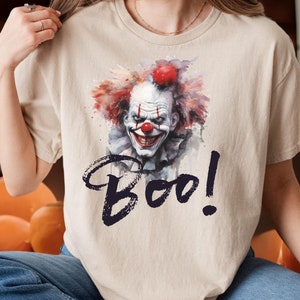 Halloween Joker Boo Shirt - Joker Halloween Shirt - Halloween Boo Shirt - Horror Shirt for Halloween - Spooky Season Shirt - Halloween Gift