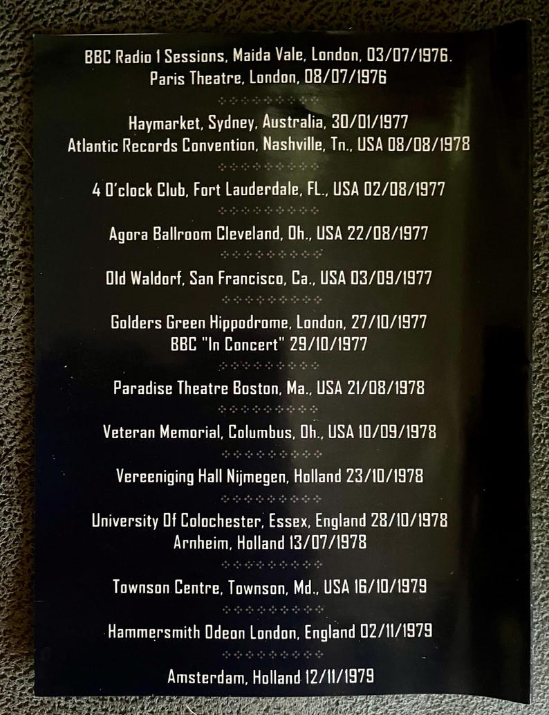 AC/DC - Complete Soundboard Collection With Bon Scott 1976-1979 - Etsy ...