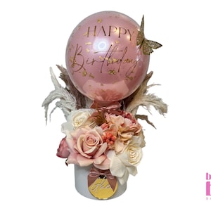 Mini Luxe Floral Bubble Box Balloon