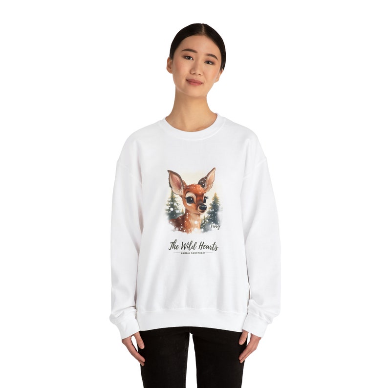 Fairy the Fawn Unisex Heavy Blend™ Crewneck Sweatshirt - Etsy UK