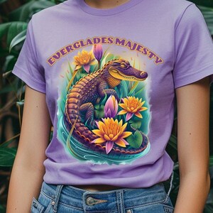 Everglades Shirt- Alligator Shirt- Everglades National Park- Everglades Majesty Tee- Florida Everglades Shirt- Wildlife Lover- Alligator