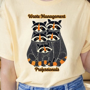 Waschbär Shirt, lustige Waschbär Bande T-Shirt, Trash Panda Shirt, Abfallentsorgung Shirt, Waschbär Liebhaber Geschenk, Tierliebhaber T-shirt, Wildlife Shirt