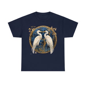 Back print t-shirt - Egret