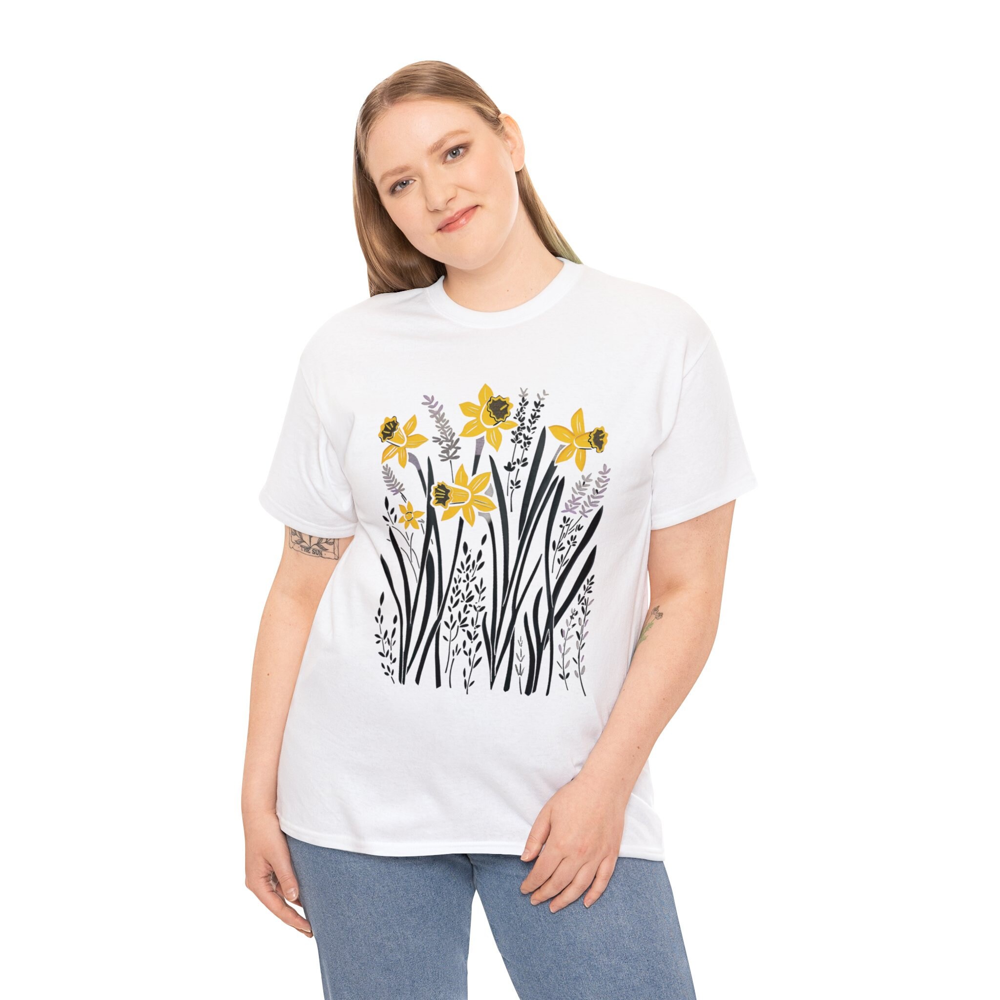 Daffodil- Yellow Boxy shirt