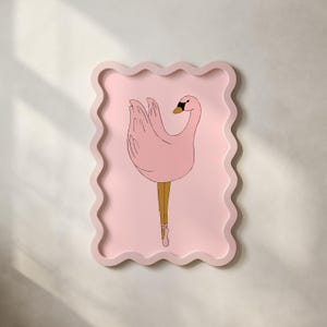 Swan Wall Art Ballet Girls Playroom Decor Teen Girl Wall Art Swan Wall Decor Ballerina Girl Art Ballet Nursery Art Girls Dance Decor Ballet