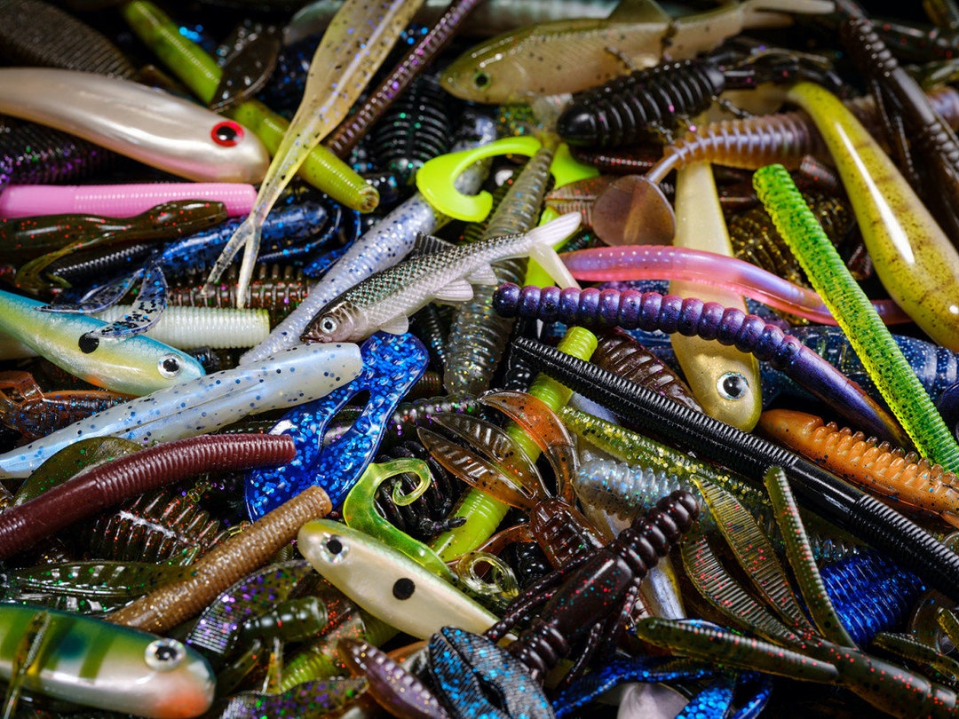 bass lures soft plastic Bait The craws can sink to ideal depth without using weight or jig head only using hooks Japan's Hottest New Soft Plastic