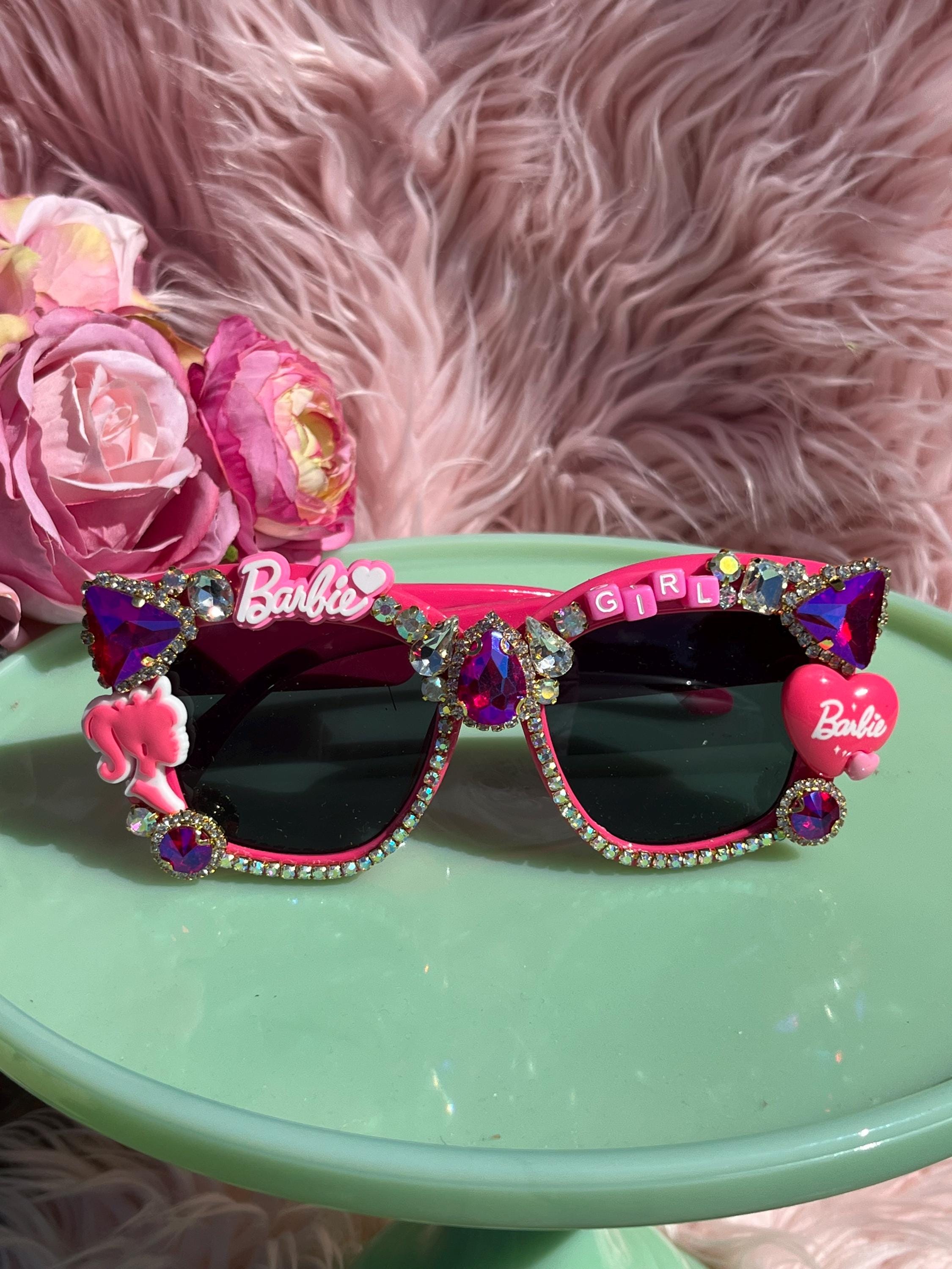 Sunglasses bling Women Outdoor 80\'s 90\'s Style Retro Pink Lens Gold Diamond 2026 Amazon.com: FEISEDY Oversized Square Sunglasses for Women  main image 4