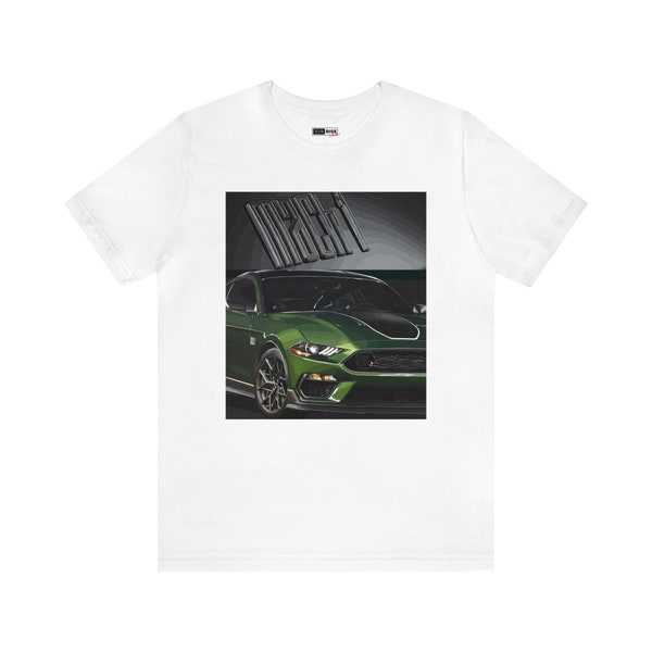 Eruption Green Mustang Mach1, Mach 1 Tshirt, Car Enthusiast Unisex Softstyle T-Shirt, Racecar Lover Birthday Holiday Gift, Racing Shirt