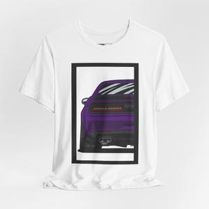 Hellraisin Challenger, Challenger Tshirt, Car Enthusiast Unisex Softstyle T-Shirt, Racecar Lover Birthday Holiday Gift, Racing Shirt