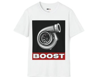 T-shirt souple unisexe pour passionné de voitures, cadeau d'anniversaire pour amateur de voitures de course, chemise de course automobile Gearhead, Turbo, Boost, SunriseDrift