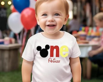 Bodysuit Mickey Mouse Clothes For Baby Boy Mickey Mouse First Birthday Baby Bodysuit 1st Birthday Baby Bodysuit Mickey Mouse Clothes For Baby Boy Mickey Mouse First Birthday Baby Bodysuit 1st Birthday Baby