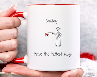Cowboy Coffee Mug | Christmas Gift for Cowboy | Western Coffee Cup | Cowboy Gift | Cowboy Holiday Gift | Western Lover Gift | Western theme