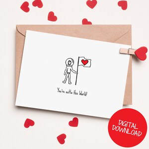 imprimable astronaute | Saint-Valentin pour garçon | Imprimez à la maison Saint-Valentin | astronaute de Zazzle.be Liste d'envies Vous avez des idées ? carte d'encouragement | Meilleures ventes de cartes de vœux