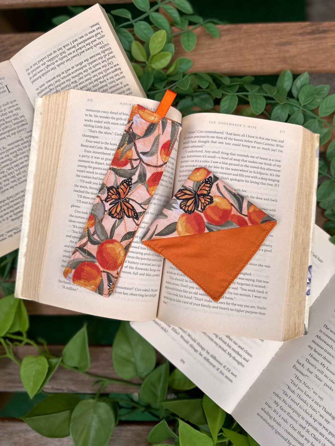 Orange Bookmark Printable