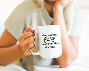 Divertida taza de café de pastor, regalo de agradecimiento para el personal de la iglesia, líder de adoración, maestro de escuela dominical, sacerdote, reverendo, líderes del servicio dominical