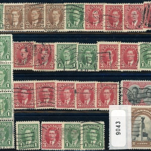 Canada Stamps Lot 9043