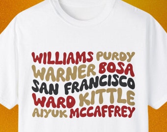 Retro 49ers Comfort Colors Tee | San Francisco Football Gift