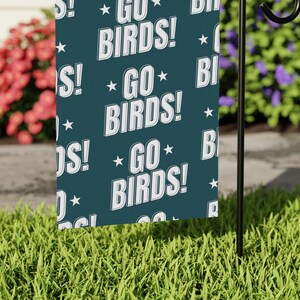 Philadelphia Eagles gehen Vögel! Garten Girlande Strapazierfähige Poly Popeline Canvas | Doppelseitig, 2 Größen | Ideales Geschenk für Adler Fan Bild 1