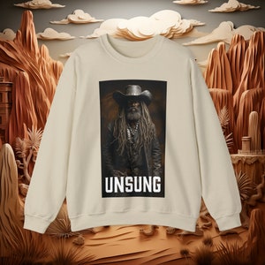 Unsung Hero: African American Cowboy Sweatshirt for a Rugged Western Look