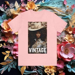 Vintage African American Cowgirl T-shirt | Retro-style Illustration and Vintage Vibes