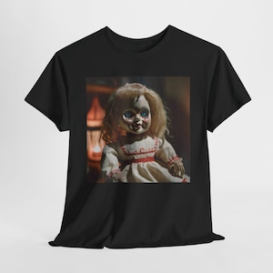 Weird Doll T-Shirt Weirdcore Horror Aesthetic Creepy SpookyVibes Gothic