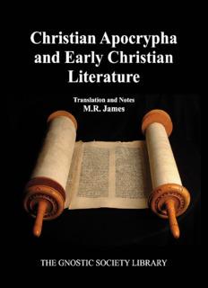 Christian Apocrypha and Early Christian Literature