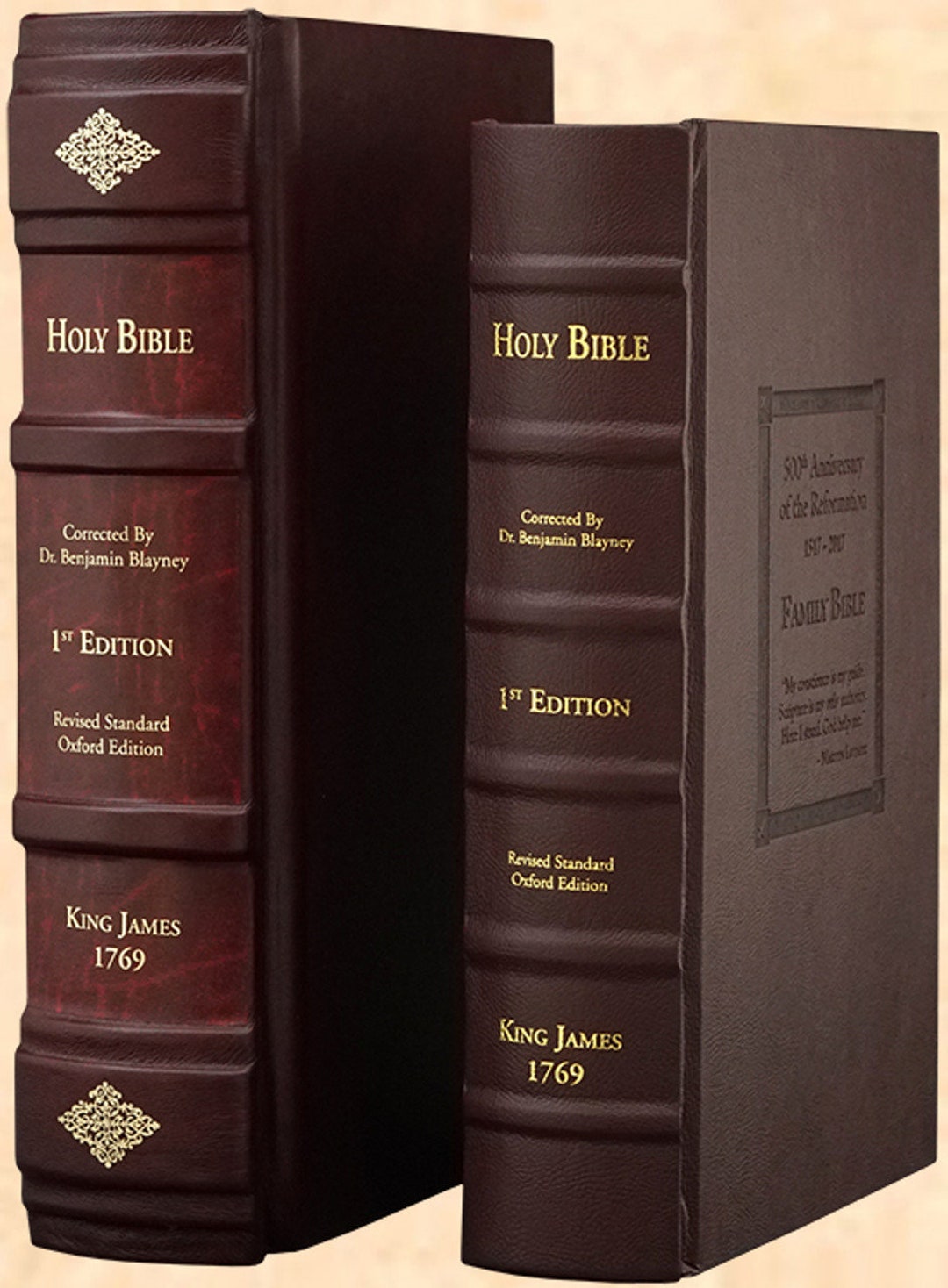 The King James Holy Bible With Apocrypha - Etsy